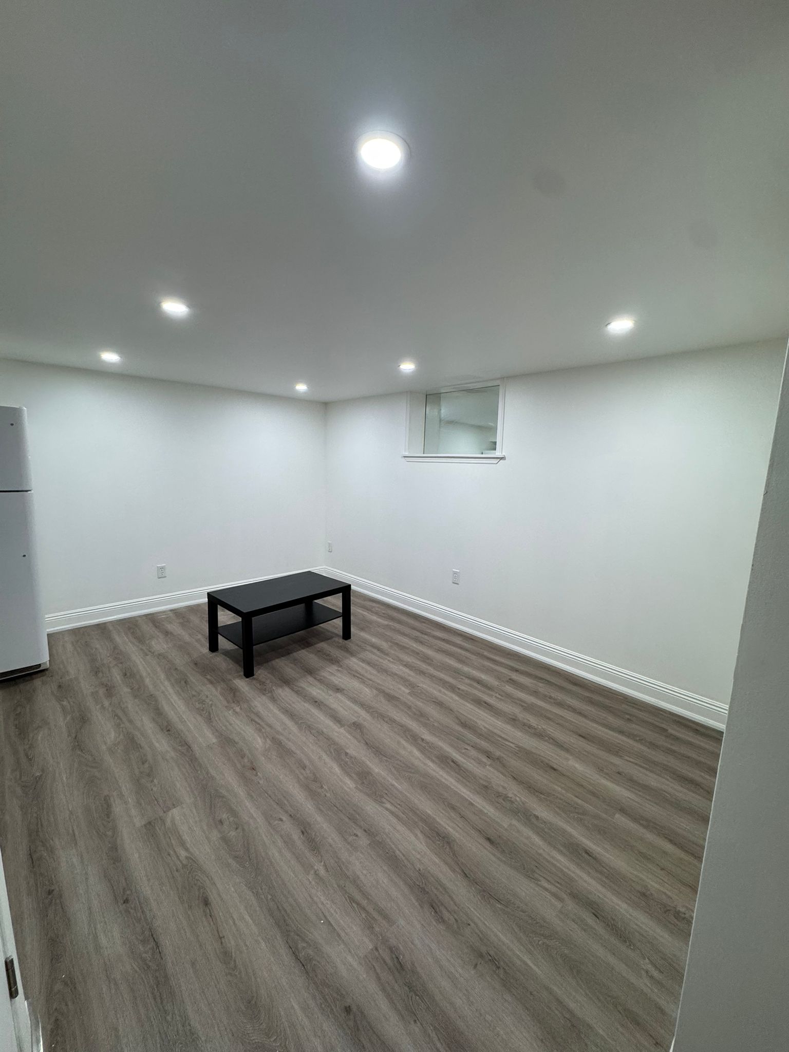 Renovated Vaughan basement with bathroom, bedroom and rec room